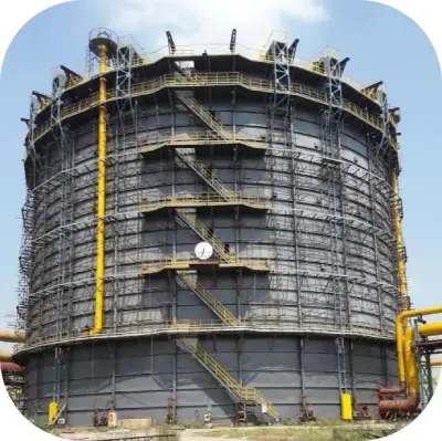 80000 M3 Gasholder For Jindal Steel & Power